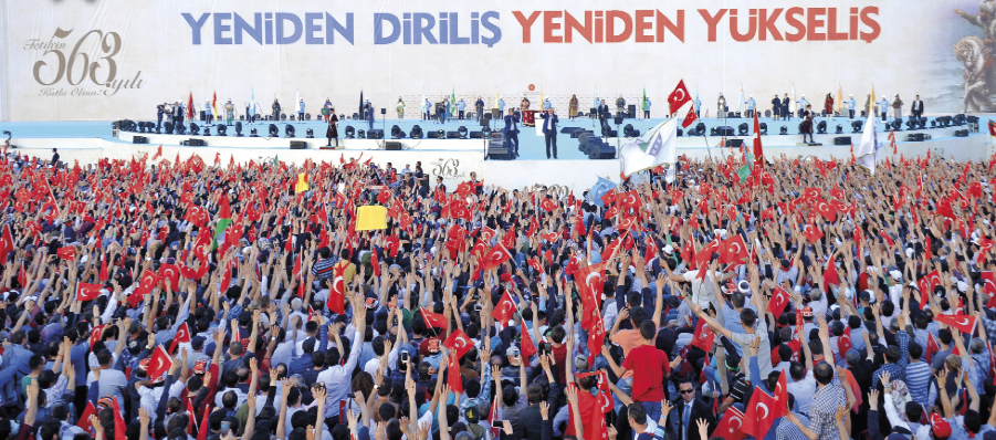 Erdoğan: 563 yıldır hesaplaşma bitmedi